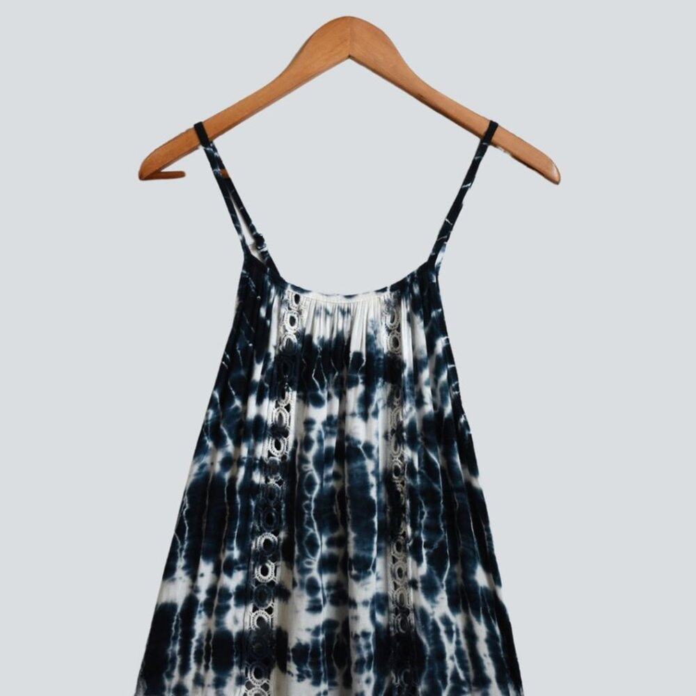 RAVIYA Women's Mini Tie-Dye Dress Size M - Picture 2 of 6